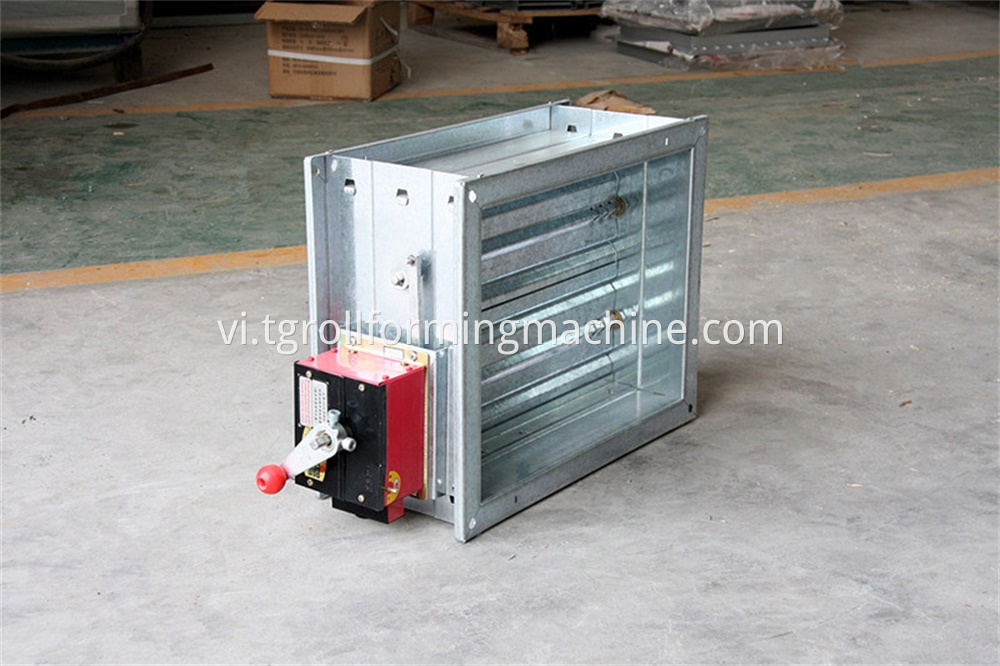 Metal Shutter Fire Damper Forming Machine